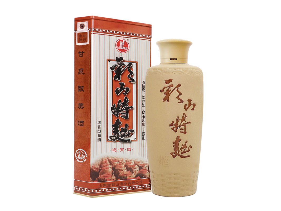 彩山特曲迎宾酒